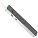 Презентер с лазерной указкой HOCO GM202 Smart PPT page turning pen Silver (6942007634618)