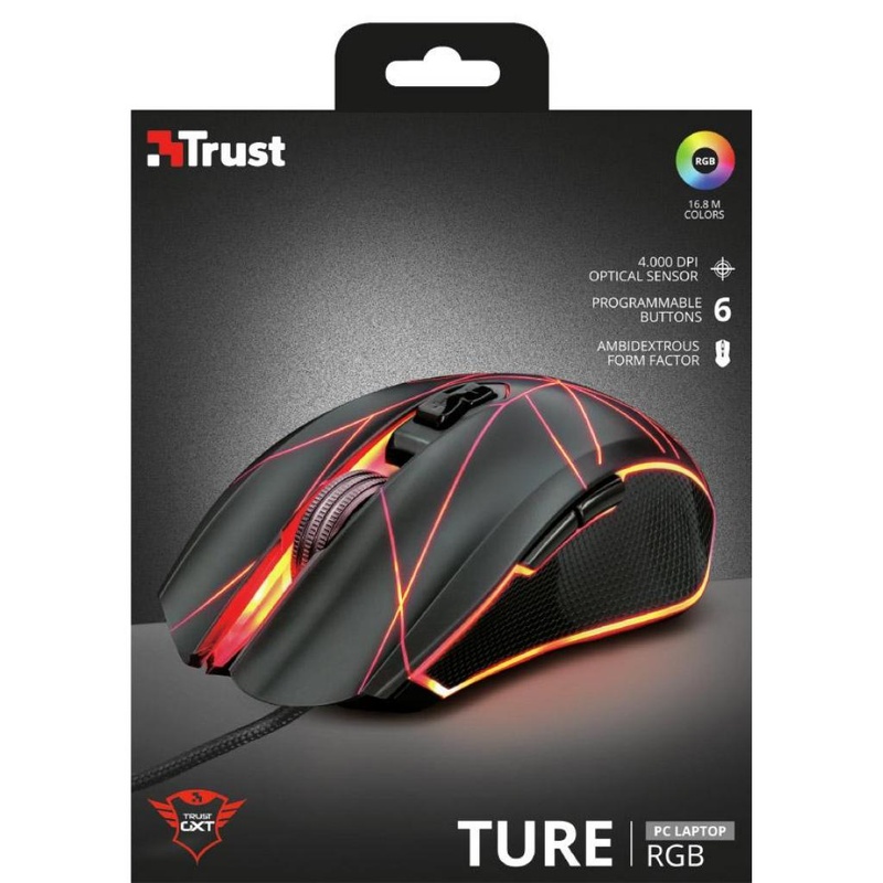 Мишка Trust GXT 160 Ture illuminated gaming mouse (22332)