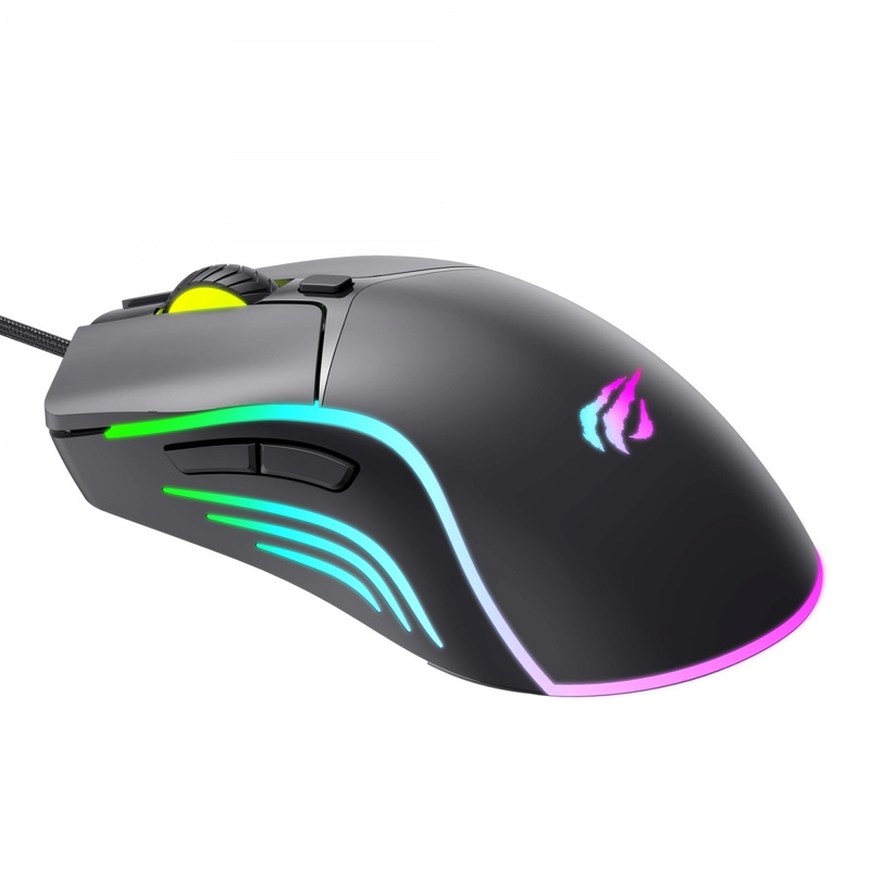 Ігрова мишка Havit HV-MS1029 Black з RGB підсвіткою