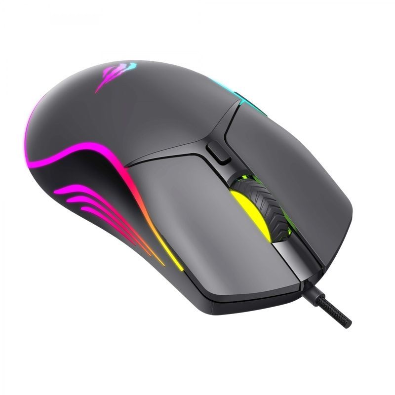Игровая мышка Havit HV-MS1029 Black с RGB подсветкой