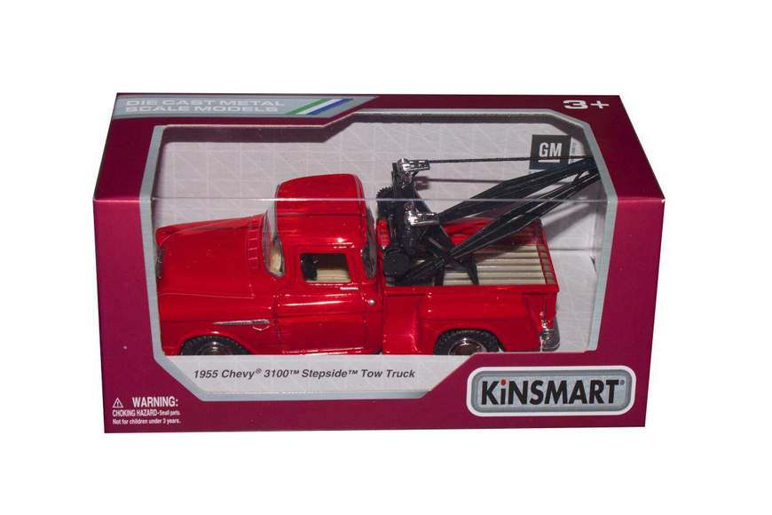 Машинка Kinsmart Chevy Stepside Tow Truck 1955 1:32 KT5378W
