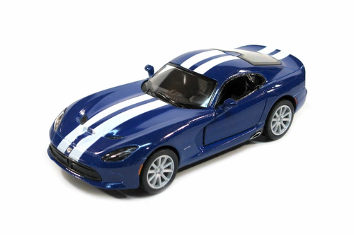 Машинка Kinsmart SRT Viper GTS printing 2013 1:36 синя KT5363WF
