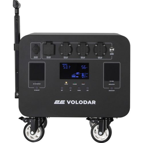 Зарядна станція 2Е Volodar, 5000W, 5120Wh, WiFi/BT, розширення ємності (2E-PPS5051)