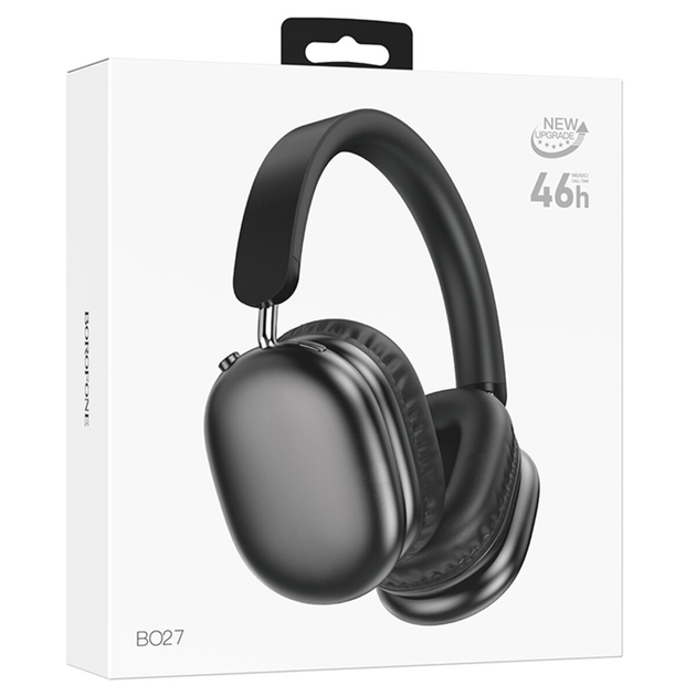 Навушники BOROFONE BO27 Rhyme BT headphones Black (6941991109959)