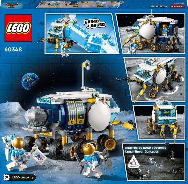Конструктор LEGO City Space Місяць 275 деталей (60348)