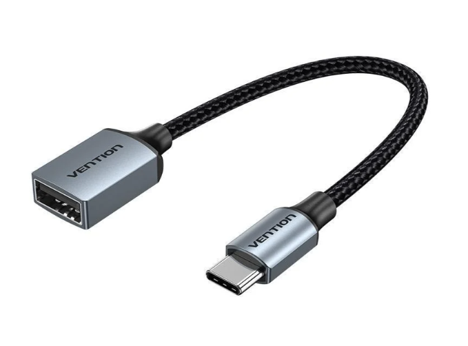 Адаптер переходник Vention USB C – USB 2.0 Type-C OTG 0,15 м (CCWHB)