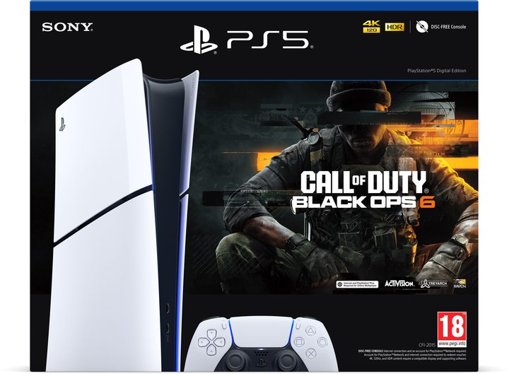 Ігрова приставка Sony PlayStation 5 Slim Digital Edition 1TB Call of Duty Black Ops 6 Bundle (1000049606)
