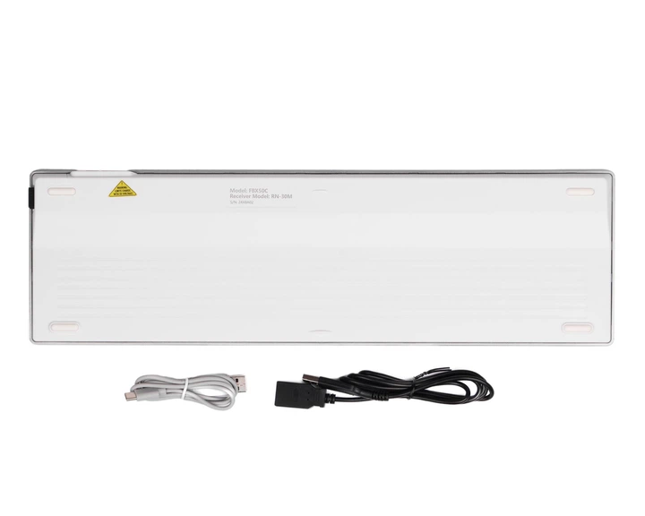 Клавиатура A4Tech FBX50C USB/Bluetooth White (4711421972772)