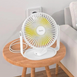 Настольный вентилятор HOCO F14 multifunctional powerful desktop fan White