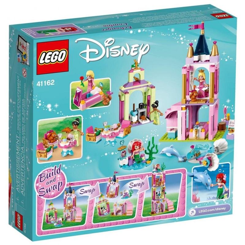 Конструктор LEGO Disney Princess Королевский праздник Ариэль, Авроры и Тианы (41162)