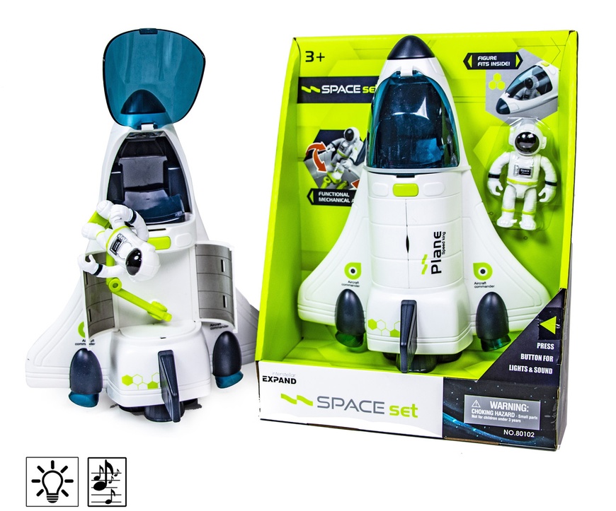 Игровой набор Космический корабель с астронавтом Space Set (80102)