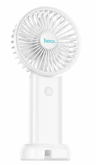 Настольный вентилятор HOCO F15 handheld folding fan White