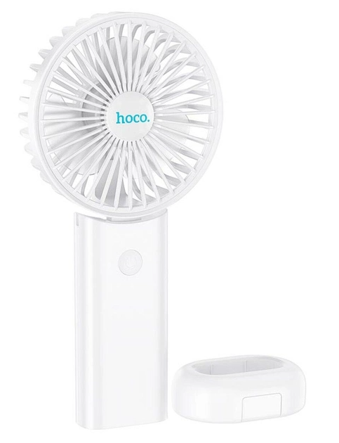 Настільний вентилятор HOCO F15 handheld folding fan White