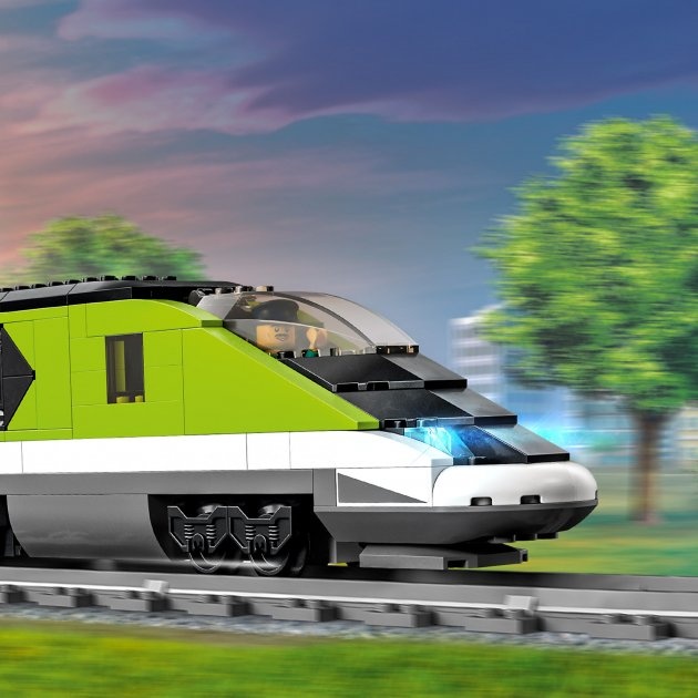 Конструктор LEGO City Trains Пасажирський потяг-експрес 764 деталі (60337)