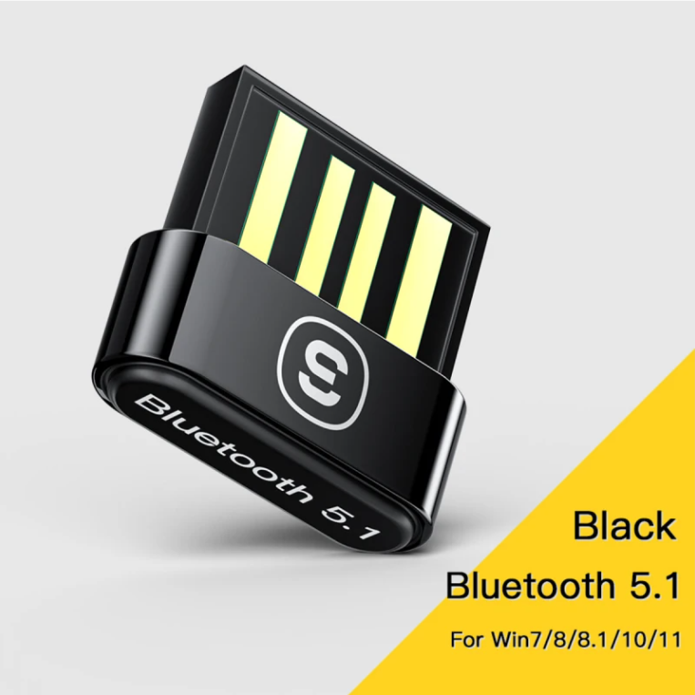 Адаптер Essager Cooler USB Bluetooth 5.1 adaptor black (EBTMQ-XK01)