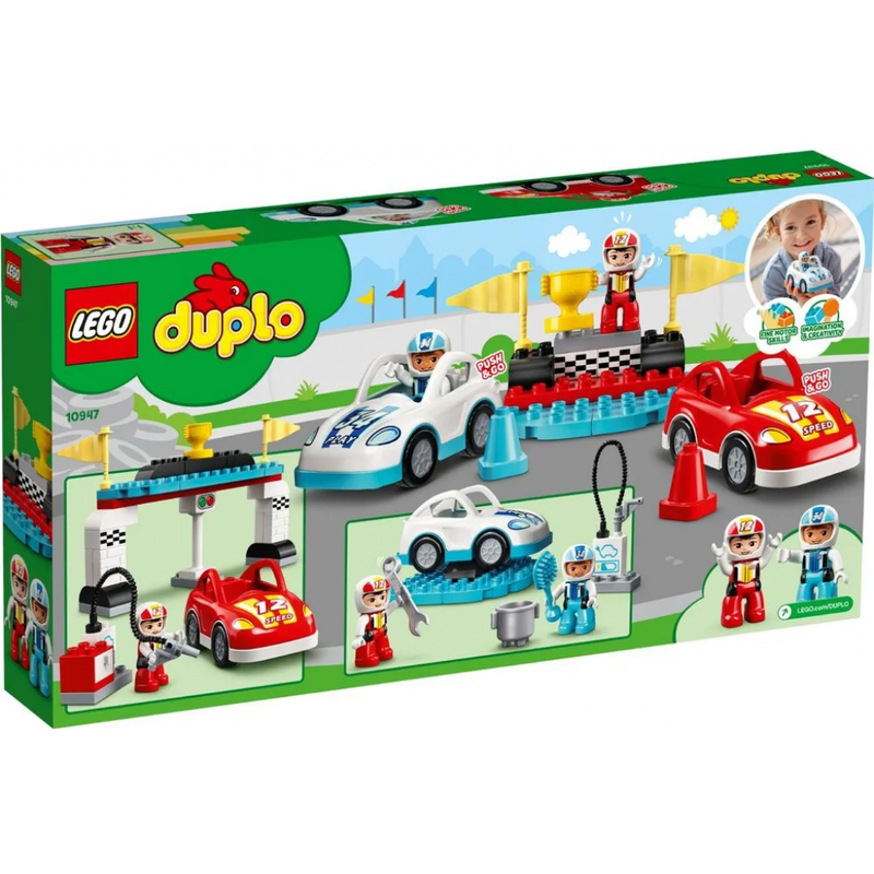 Конструктор LEGO Duplo Перегонові машини 44 деталі (10947)