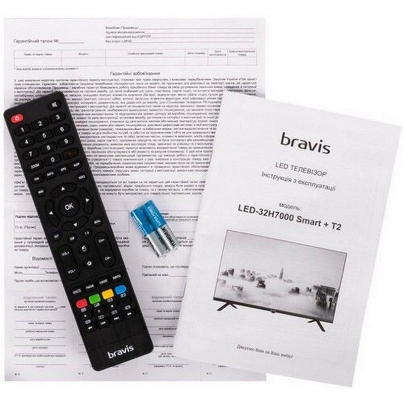 Телевизор Bravis LED-32H7000 Smart + T2