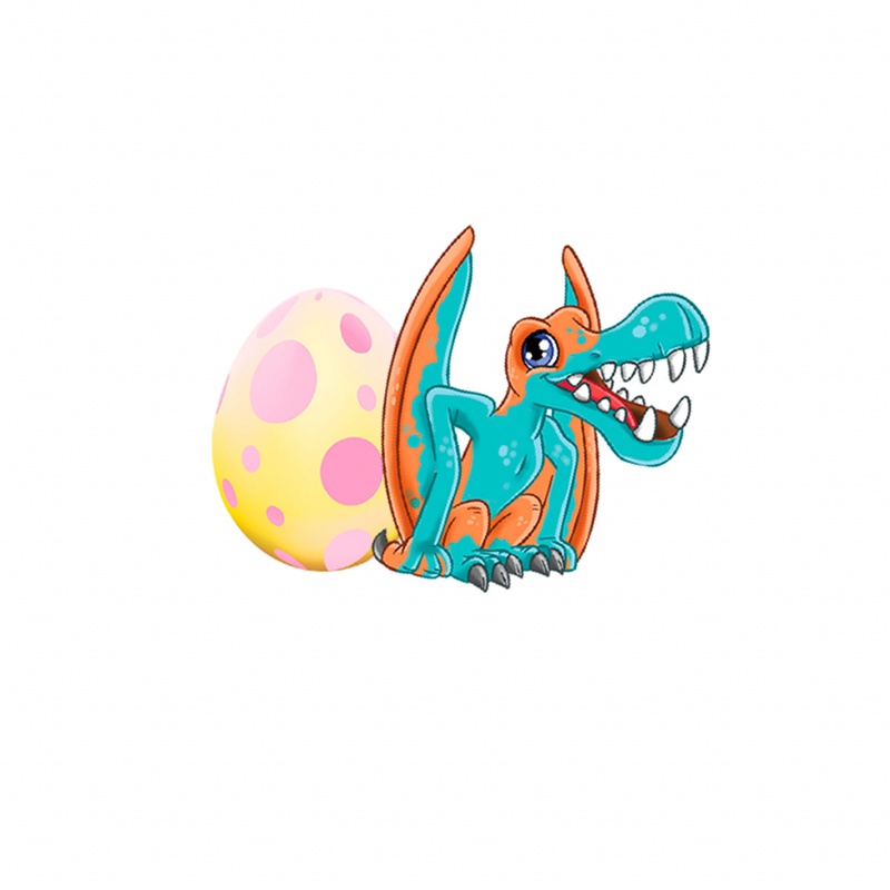 Ігровий набір #sbabam що зростає, в яйці Dino Eggs Winter - Зимові динозаври (T059-2019)