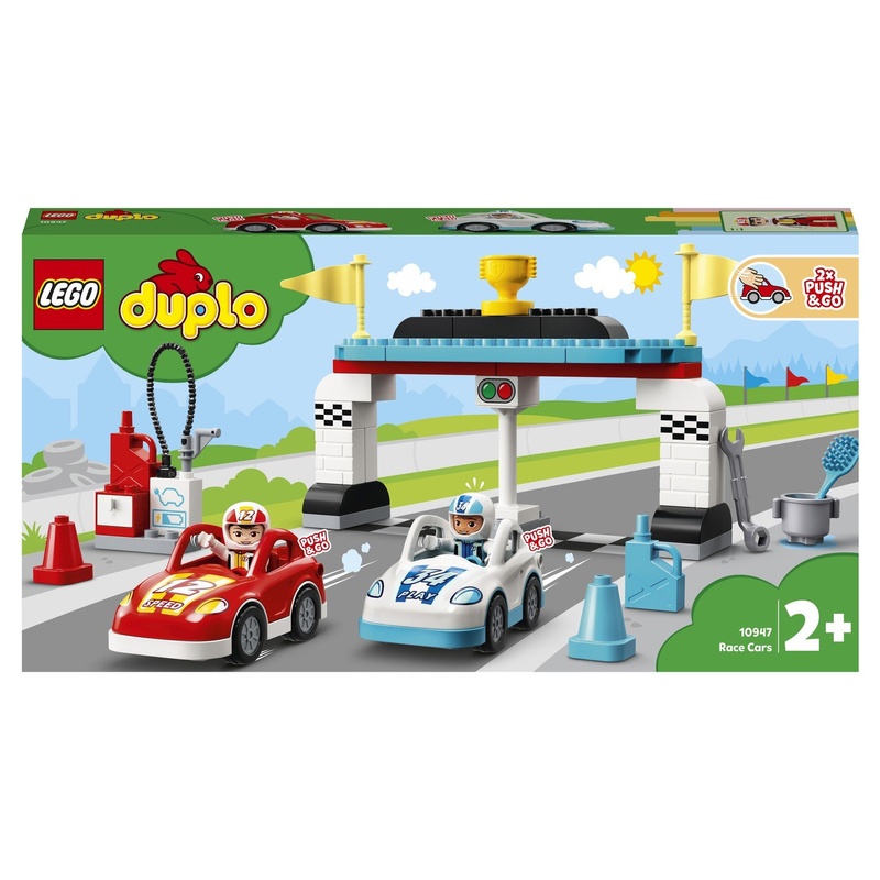 Конструктор LEGO Duplo Гоночные машины 44 детали (10947)