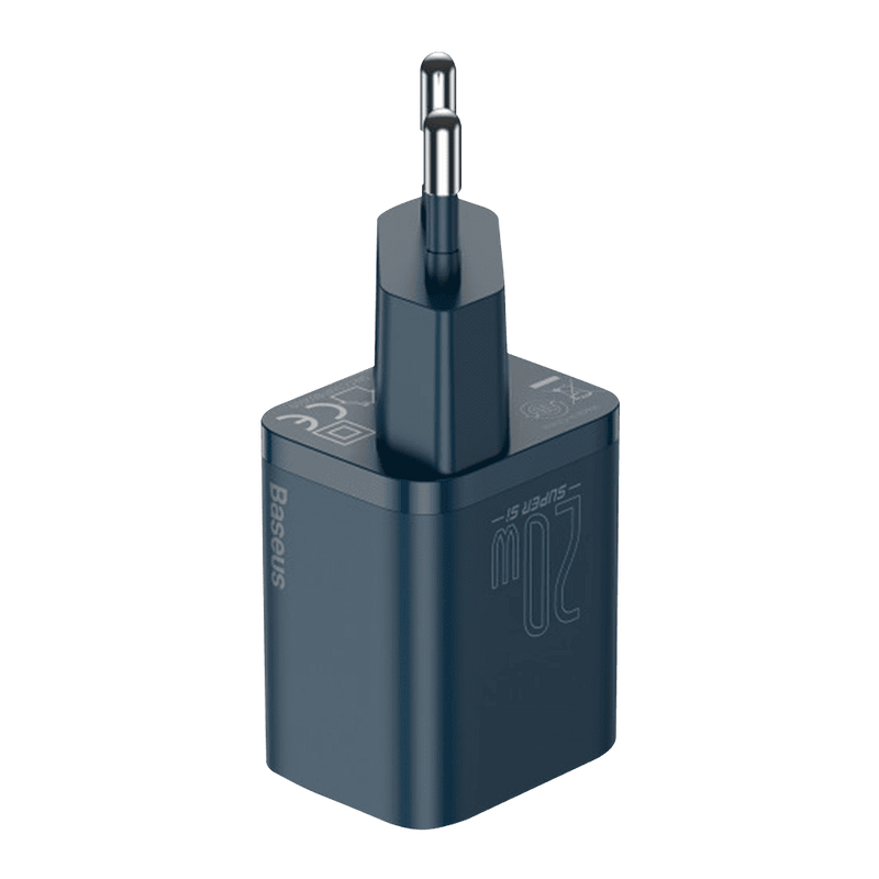 Зарядное устройство Baseus Super Si Quick Charger Type-C Lightning 20W Blue (TZCCSUP-B03)