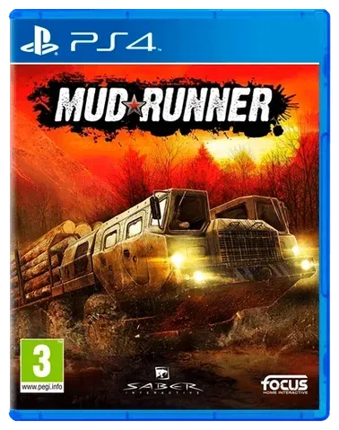 Игра PS4 MudRunner Русские Субтитры (Б.У.)