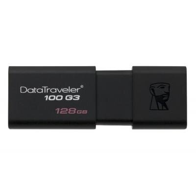 USB флеш накопитель Kingston 128GB DT100 G3 Black USB 3.0 (DT100G3/128GB)
