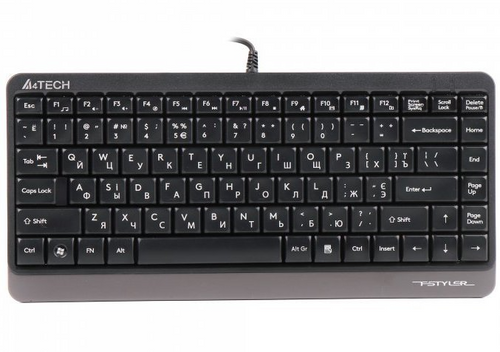 Клавіатура A4Tech FKS11 USB Grey
