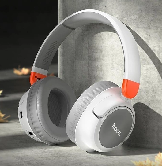 Навушники бездротові Hoco W43 Adventure BT headphones White