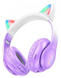 Навушники Hoco W42 Cat Ears Purple