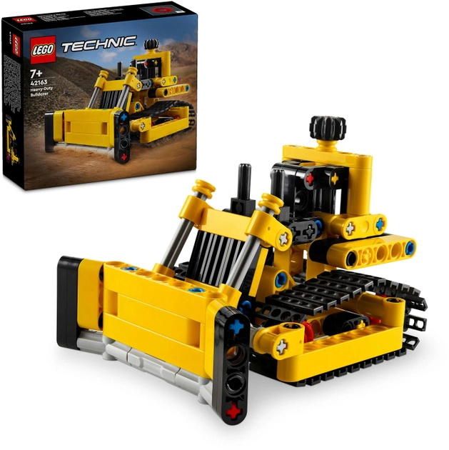 Конструктор LEGO Technic Надпотужний бульдозер 195 деталей (42163)