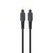 Кабель мультимедійний Optical Toslink 1.0m black Cablexpert (CC-OPT-1M)