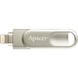 USB флеш накопитель Apacer 32GB AH790 Silver USB 3.1/Lightning (AP32GAH790S-1)