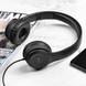 Наушники HOCO W21 Graceful charm wire control headphones Black (6931474708281)