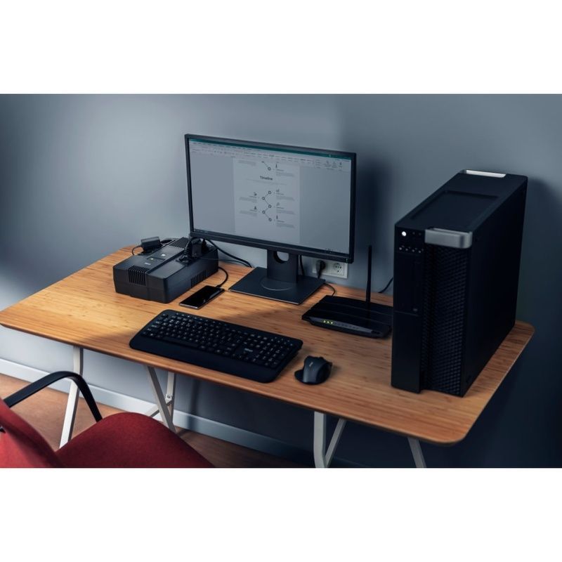 Пристрій безперебійного живлення Trust Maxxon 800VA UPS (23326)
