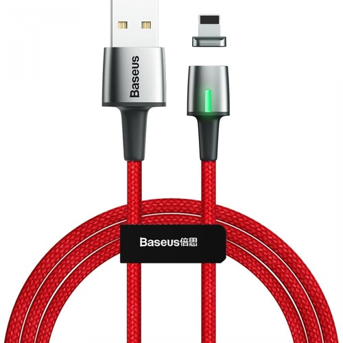 Кабель Baseus Zinc Magnetic Cable USB For Micro 1.5A 2m Red (CALXC-B09)