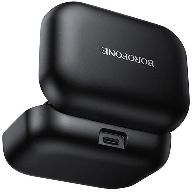 Беспроводная микрофонная система BOROFONE BFK17 Lemai Wireless Microphone Type-C Black