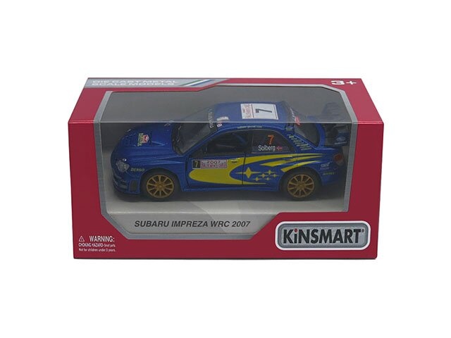 Машинка Kinsmart Subaru Impreza WRC 2007 1:36 KT5328W