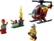 Конструктор LEGO City Пожежний гелікоптер 53 деталі (60318)