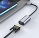 Переходник - VGA адаптер Hoco UA21 Origin Type-C to VGA Converter Metal Gray (UA21)