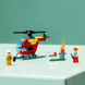 Конструктор LEGO City Пожежний гелікоптер 53 деталі (60318)
