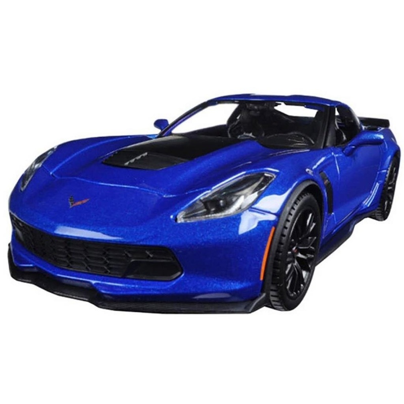 Машина Maisto 2015 Chevrolet Corvette Z06 синий (1:24) (31133 blue)