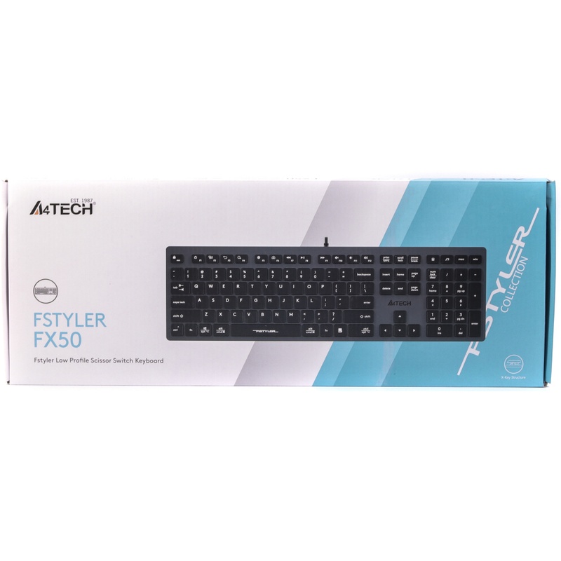 Клавиатура A4Tech FX-50 USB Grey