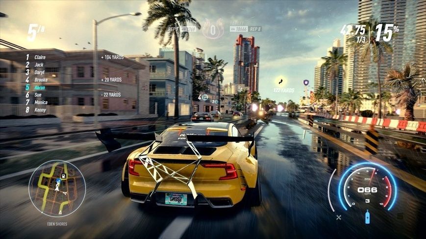 Гра PS4 Need For Speed Heat, BD диски (1055178)