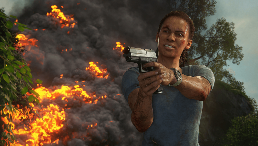 Гра PS4 Uncharted: The Lost Legacy Російські Субтитри (Вживаний)