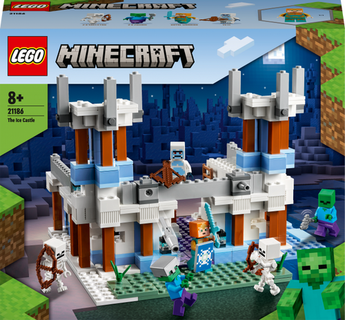 Конструктор LEGO Minecraft Крижаний замок 499 деталей (21186)