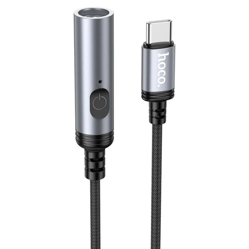 Кабель-зажигалка Hoco UA30 Type-C mini cigarette lighter Black (6942007625562)