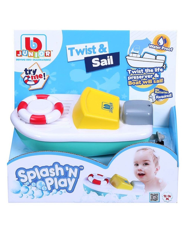 Игрушка для воды Bb junior Splash 'N Play - лодка Twist & Sail