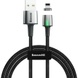 Кабель Baseus Zinc Magnetic Cable USB For Micro 2.4A 1m Black (CALXC-A01)