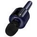 Портативна колонка-мікрофон HOCO L24 Shine karaoke microphone, 5W, Blue