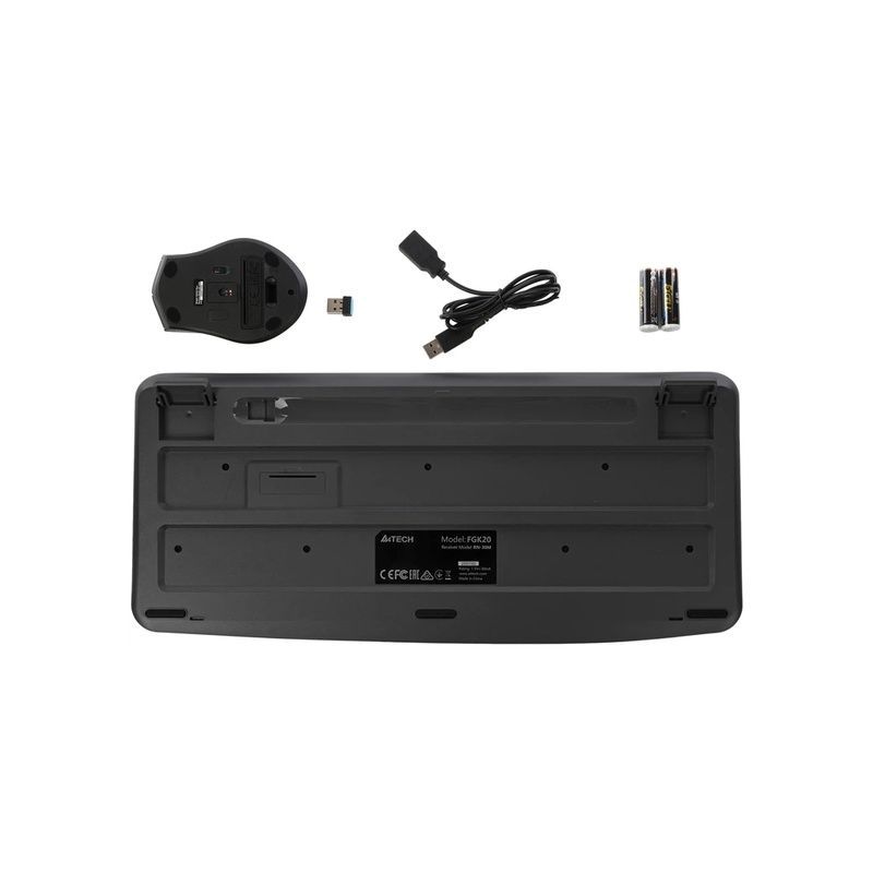 Комплект A4Tech FG2500S Plus Wireless UA Grey (4711421003261)